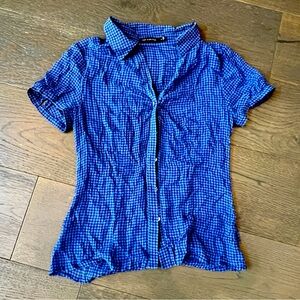 The limited women’s sheer blouse top medium